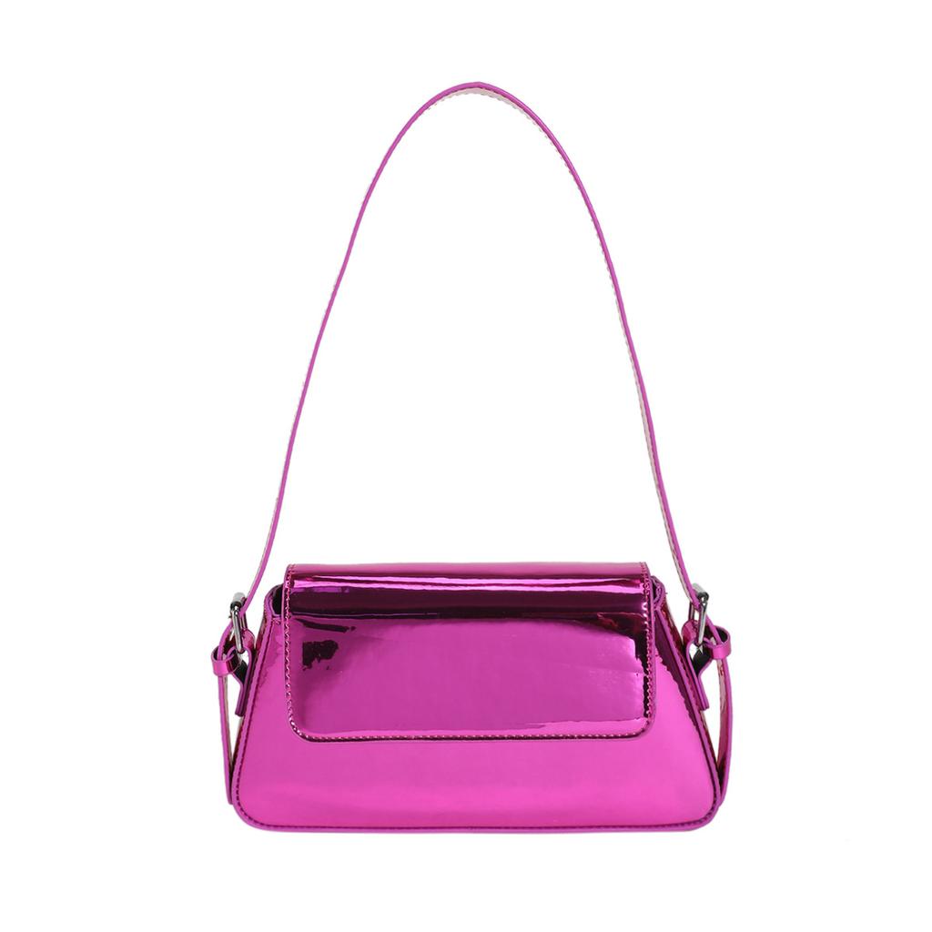 2025 New Niche Underarm Bag Bag Women's Spring High-end Fashion Baguette Bag Casual Commuter Pu Shoulder Bag