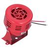 BERM Elektrisk Motor Sirene Alarm Rød Rustfritt Stål 114DB DC12V MS-190