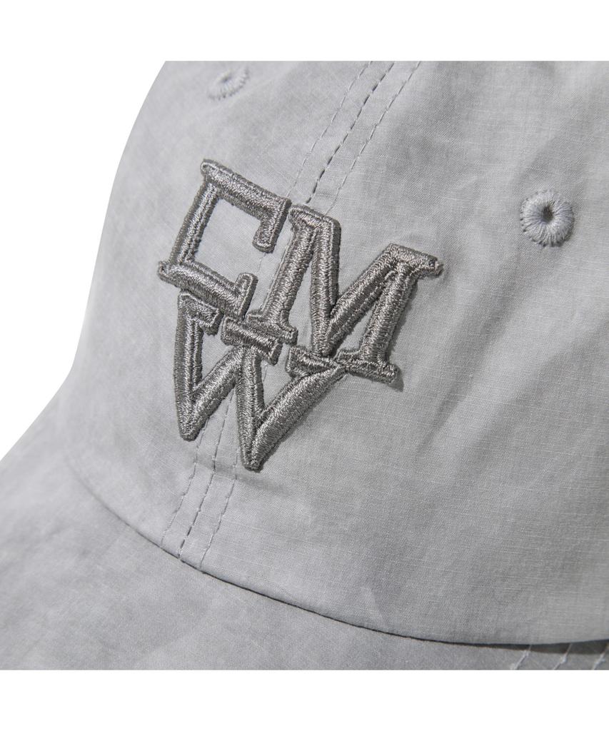 Keoseuuteommellou Gray Logo Embroidery Cap Carax25104Gyx