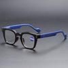Unisex Japanese Multifocal Photochromic Blue Light Blocking Reading Glasses for Distance and Close-Up, Flat Lens, Senior-Friendly.