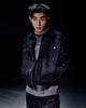 Nomanual I.P Damaged Jacket - Washed Black
