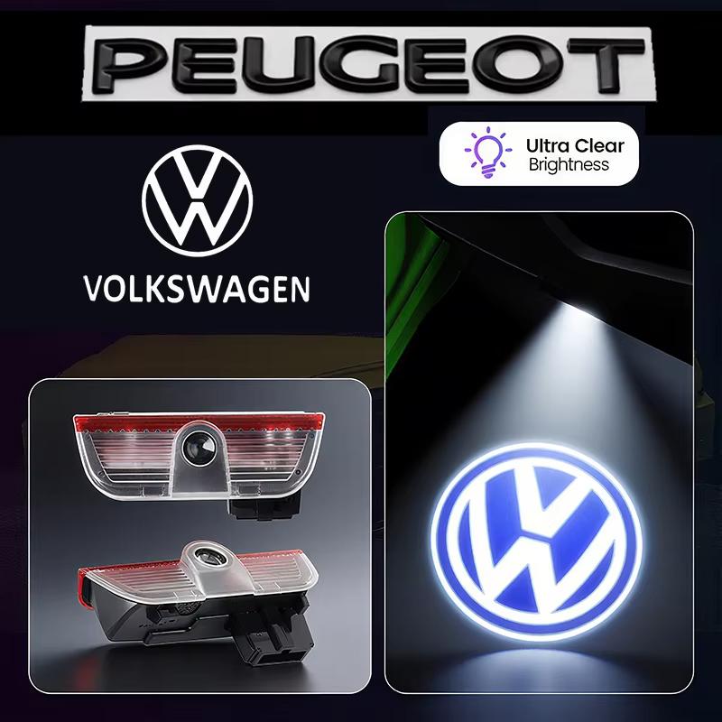 Car keychain/Car LED Decorative Door Light Welcome Projector Lamp For Volkswagen VW GTI Polo Golf Passat Tiguan Arteon Touran CCKD3