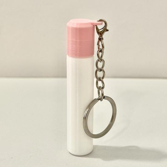 Cotton Swab Storage Box with Cover Storage Holder Keychain for Makeup Ear Cleaning