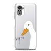 Custodia per Telefono Trasparente Gioco Paperella Carina Cartone Animato Per Xiaomi Redmi Note 12 10C 10 11 9 8 Pro Plus 9S 7 8T 9T 9A 8A 9C K50 K40 Cover