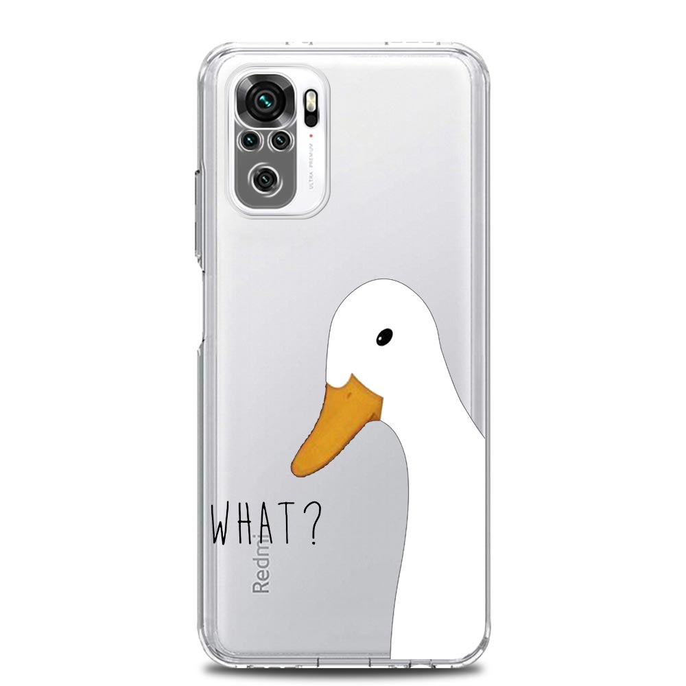 Custodia per Telefono Trasparente Gioco Paperella Carina Cartone Animato Per Xiaomi Redmi Note 12 10C 10 11 9 8 Pro Plus 9S 7 8T 9T 9A 8A 9C K50 K40 Cover