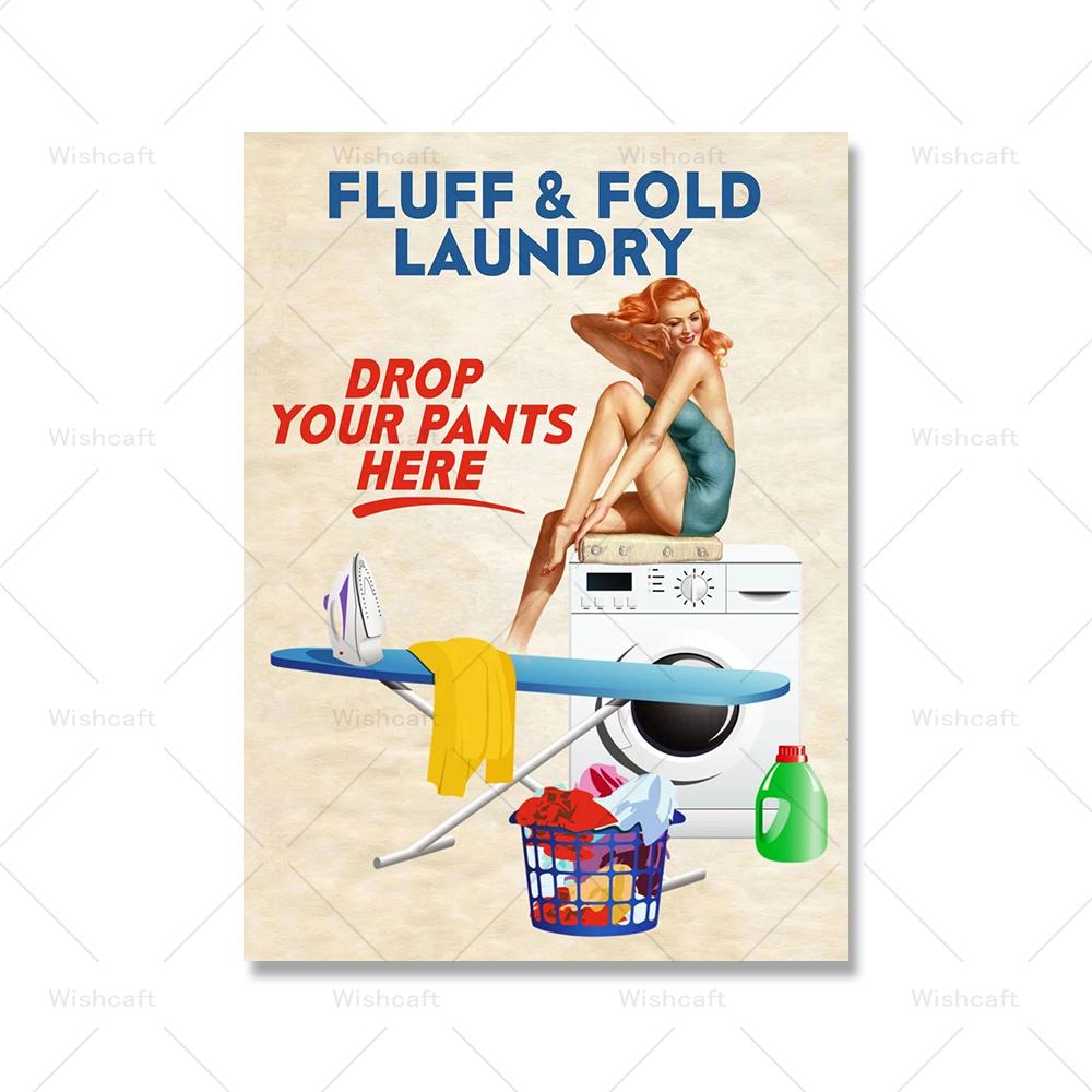 

Непослушный ворсистый холст, принты, винтажная пин-ап сексуальная женщина, постер, живопись, ванная комната, туалет, настенные художественные картины, декор 21x30cm No Framed