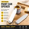 Multi-Function Paint Can Opener Portable Stainless Steel Bottle Opener for Paint Cans Wood Wax Oil Tangerine Peel Bulk 6