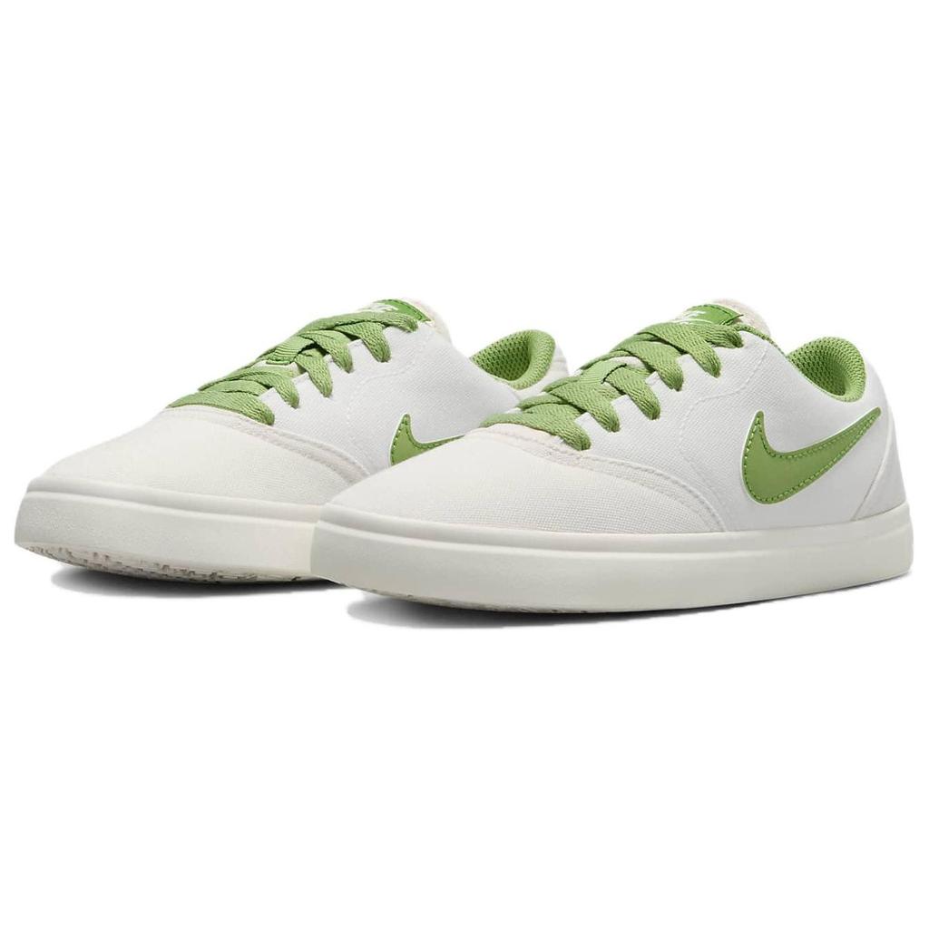 Nike Check Canvas SB GS Phantom Chlorophyll Kids Sneakers White Summit-White Sail 905373-018