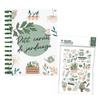 Gardening Notebook - GRAINE CREATIVE - A5 - Multicolored - 80 Pages - 48 Stickers Included