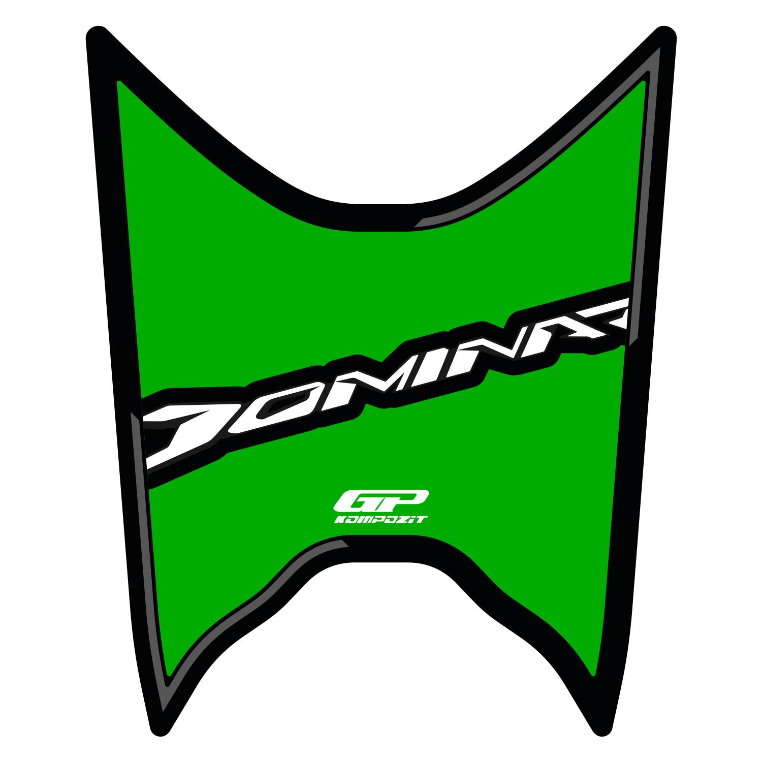 

GP Composite Bajaj Dominar 250 / 400 2020-2024 Compatible Tank Pad Green