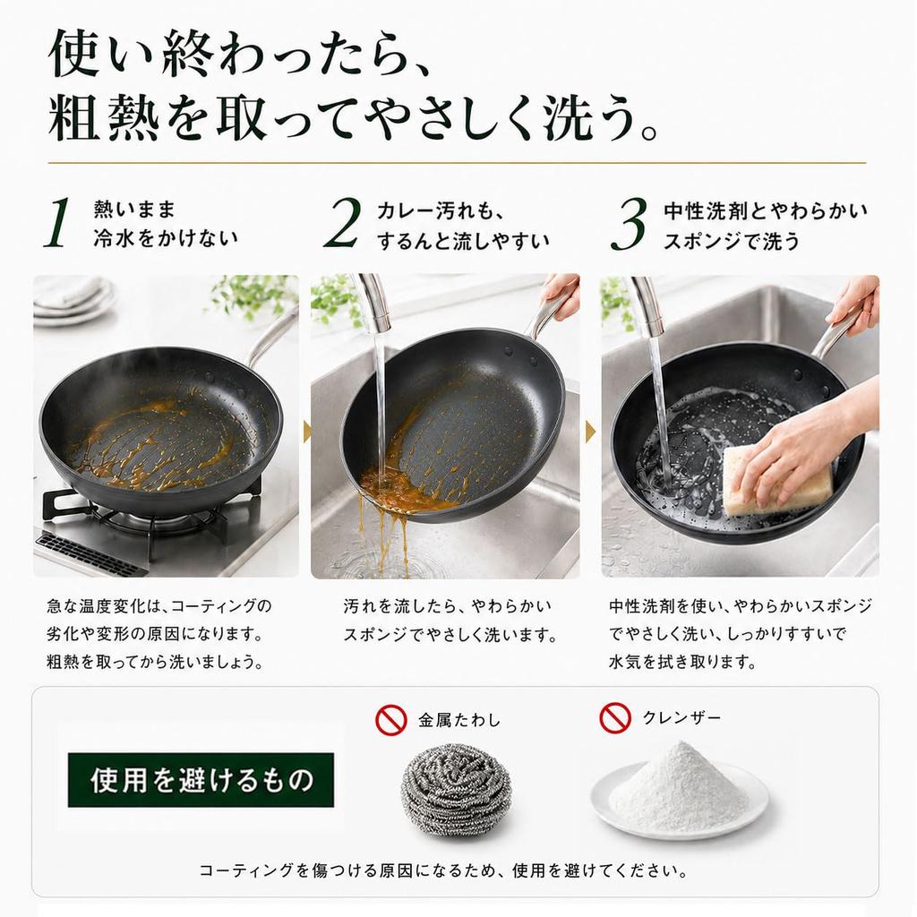 GreenPan Barcelona Pro Frying Pan, Black Wok Pan, 28 cm, Authentic Product, Ceramic, IH and Gas Stove Compatible