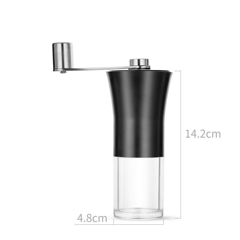 Manual Coffee Grinder Portable Stainless Steel Coffee Bean Grinder Professional Adjustable Handmade Coffee Accessories