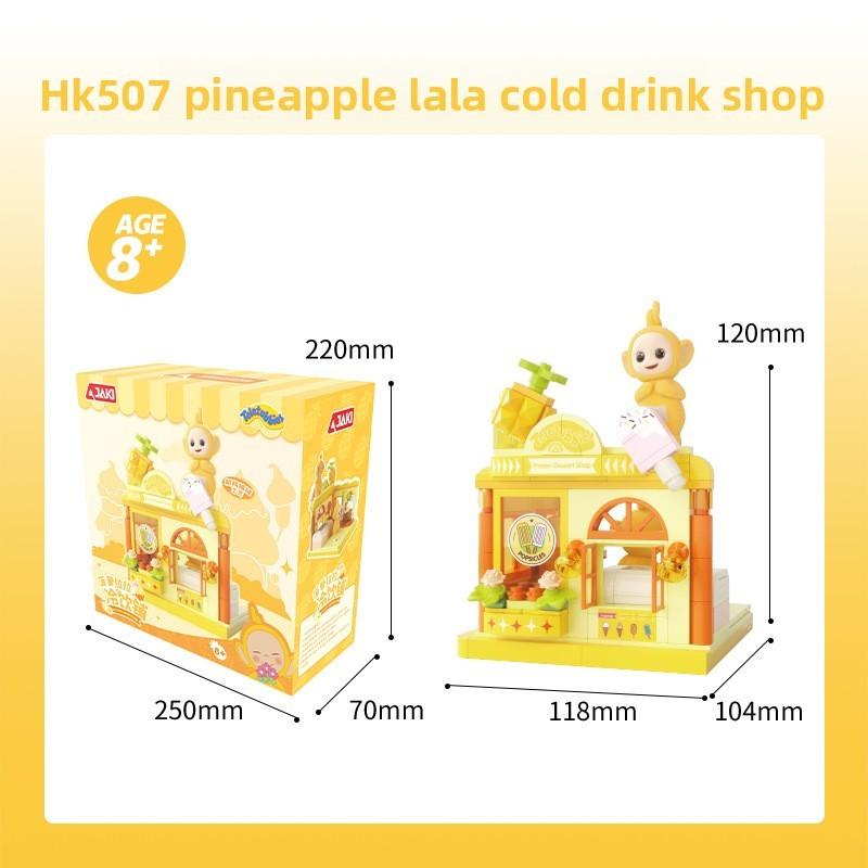 Teletubbies Fruit Shop Building Blocks Toy With Diy Assembly For Creative Play