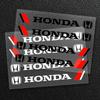 AAAKR1 4pcs Car Door Handle sticker Vinyl Decal Accessories For Honda Civic Fit Jazz GK5 Accord Pilot CRV Odyssey Passport City HRV