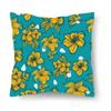 Nordic Floral Print Pillowcase 45x45CM Sofa Office Seat Car Cushion Cover Creative Ornament Bedroom Room Home Decoration
