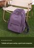 Korean Style Pleated Backpack: Large Capacity, Lightweight, Multiple Colors, Ideal for Female Students & Travel