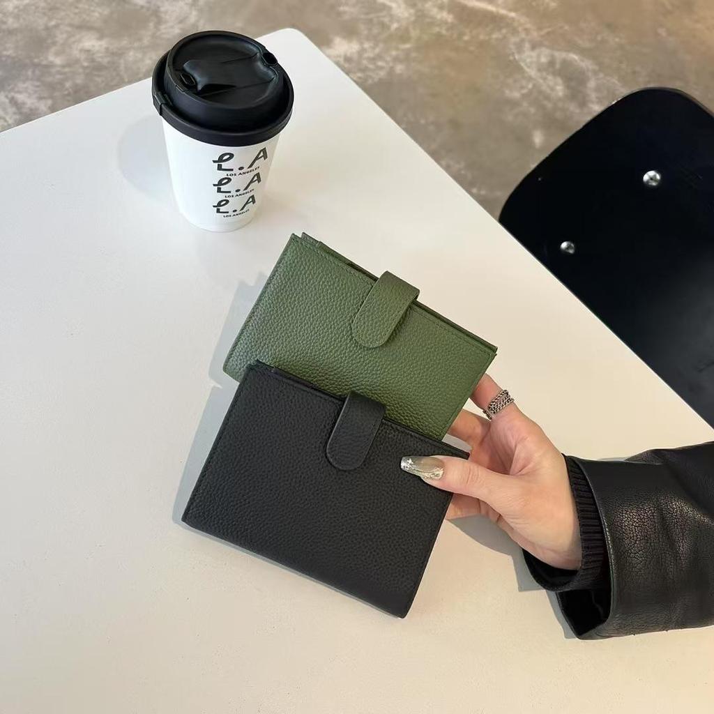 Porta-Passaporte Multifuncional e Carteira de Moedas Ultrafina de Couro Vaqueta de Grão Superior 2025