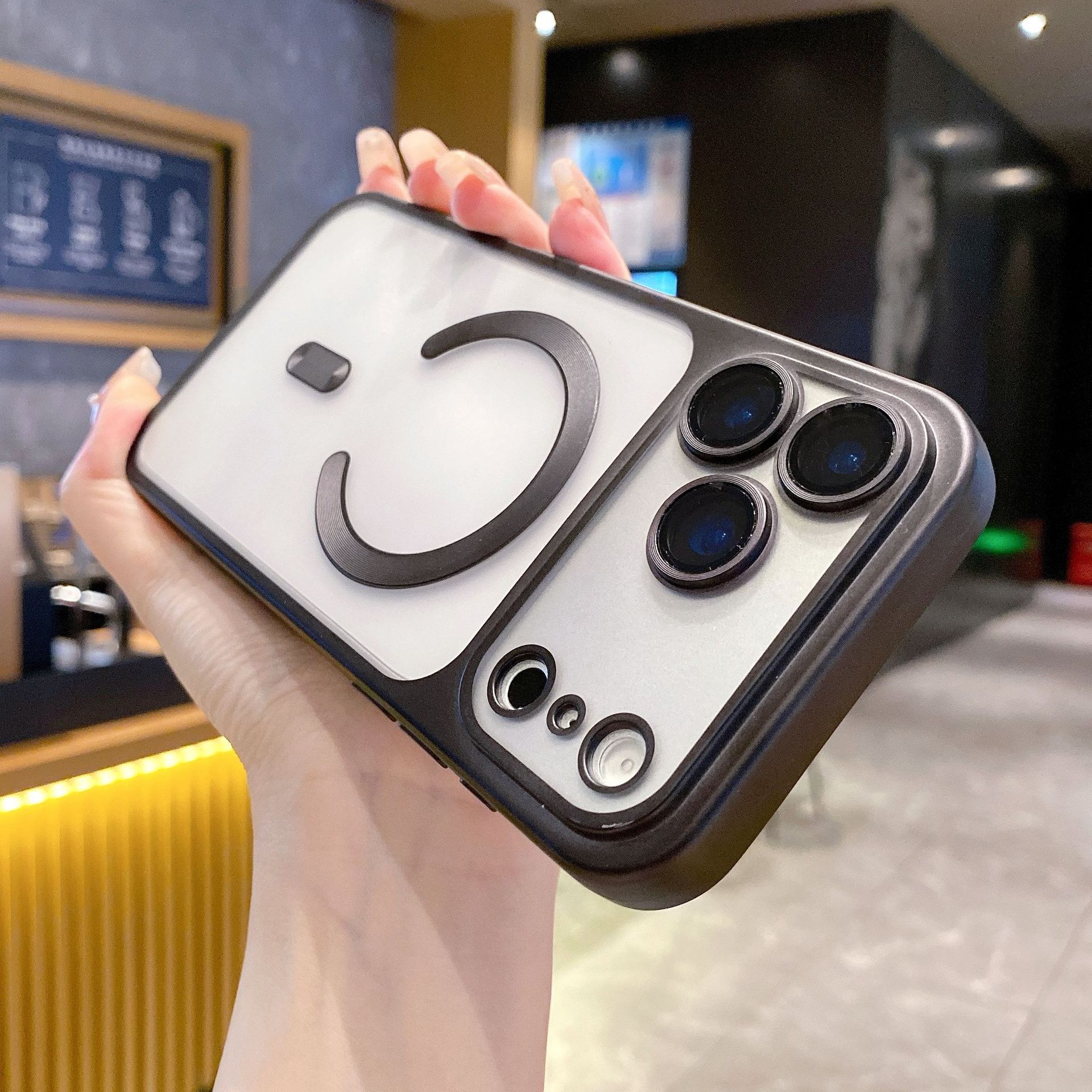 

For IPhone16 Matte Electroplating Magnetic Phone Case Anti-fall for Apple 17promax New Product Instant Protective Cover For iPhone13Promax