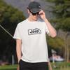 JEEP Men's Solid Drop Shoulder Short Sleeve T-Shirt