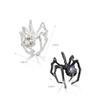 Übertriebene Vintage Kristallkugel Spinne Öffnungsringe Gothic Punk Insekt Fingerring Halloween Party Schmuck Geschenke Für Frauen Männer