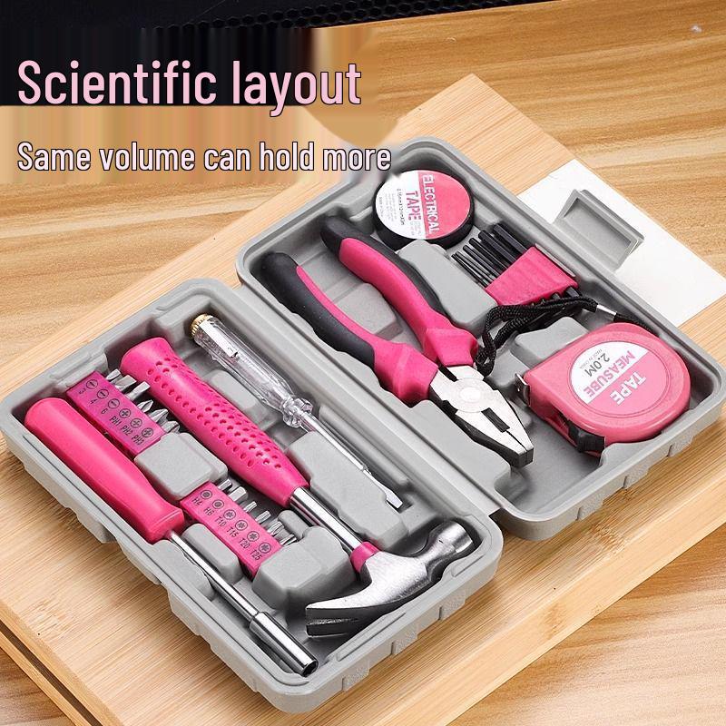 Complete Home Repair Tool Kit: Hex Wrench, Screwdriver, Pliers & More