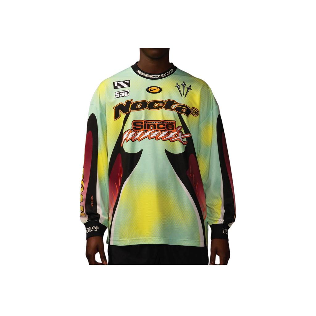 Nike X Nocta SS24 Logo Fashion Crew Neck Long Sleeve T-Shirt Unisex Tops Multiple-Colors FD2201-902