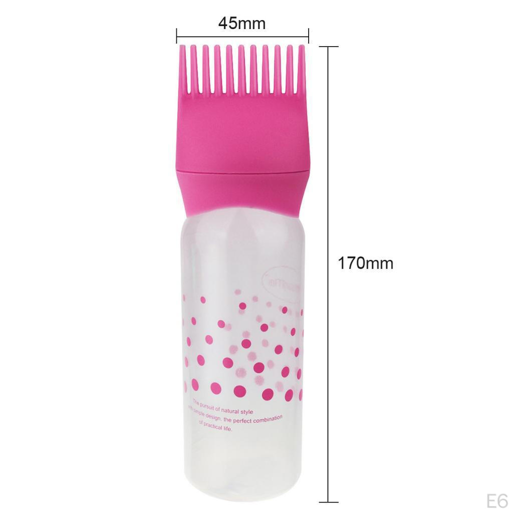 120ML Empty Hair Dye Dispensing Bottle Salon Dyeing Applicator