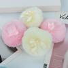 Plush Makeup Puffs Professional Bowknot Round Cosmetic Soft Fluffy Loose Powder Puff Cute Bow Sponge Foundation Makeup Beauty