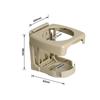 Foldable Plastic Car Cup Holder Air Vent Outlet Water Cup Drink Bottle Can Holder Ashtray Fixed Bracket