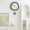 Simple Wall Clock Entrance Hall Swing Art Silent Clock Creative Bedroom Decoration Wall Watch Living Room Decoration Ornament