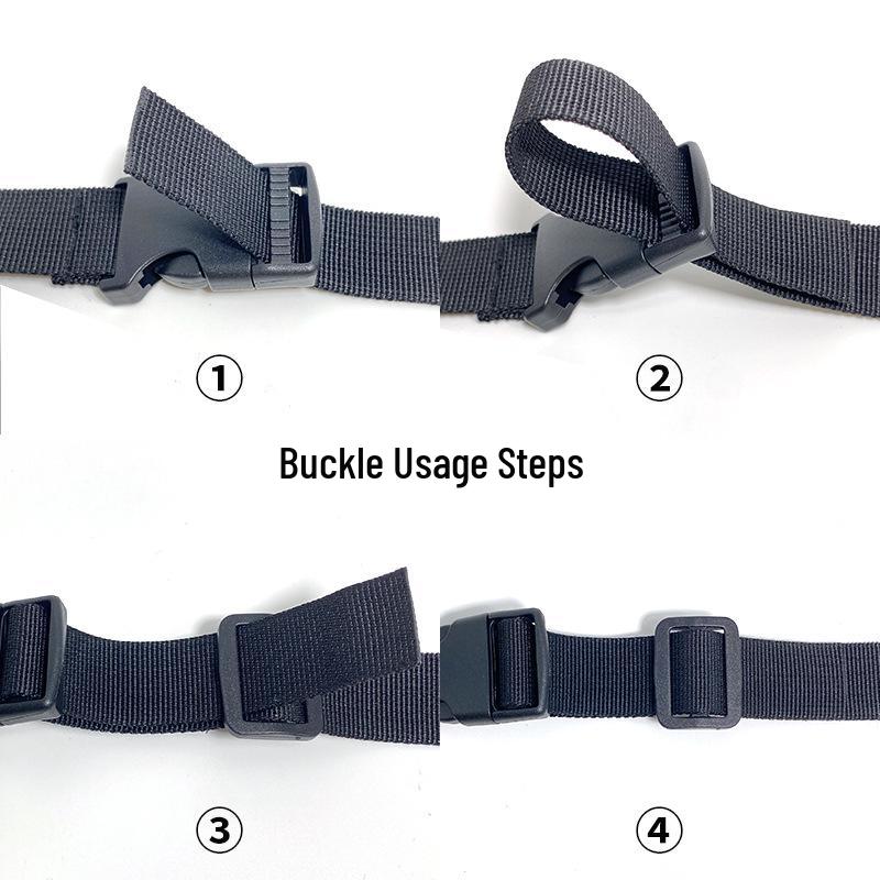 Adjustable Nylon Luggage Strap with Snap Buckle