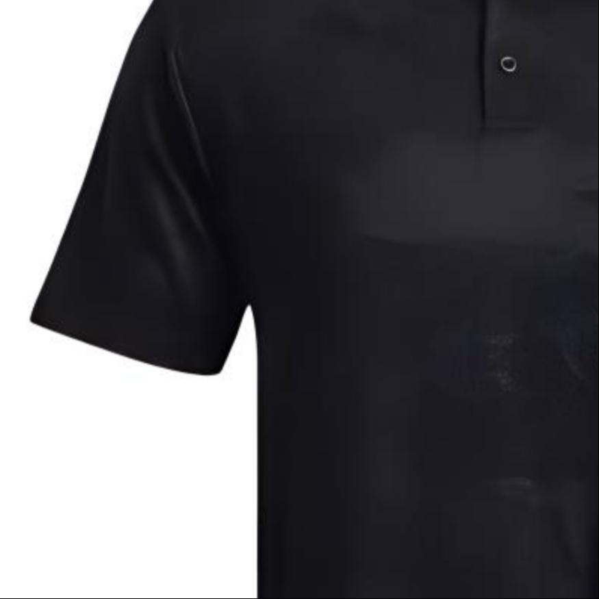 Under Armour Playoff 2.0 Polo Shirts Men's Black Polo Collar Moderate Straight Fit Unisex 1373694-002