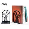 Sturdy Book Support 1 Pair Flower Metal Bookends Decorative Vase Ends