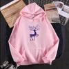 2026 Korean Style Women's Hooded Velvet Sweatshirt & Loose Jacket for Autumn Winter