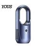 Portable Air Circulator for Office Bladeless Desktop Fan with Purifier, 8-Speed USB Rechargeable Cooler Kids Room 8H Timer, 90 Degree Oscillation
