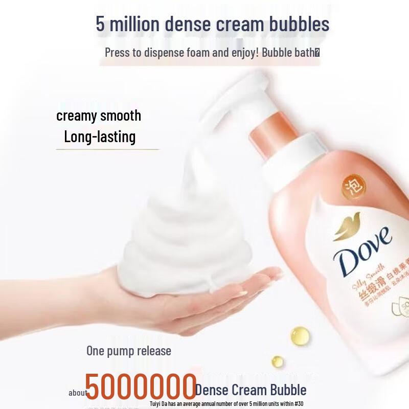 Dove Shower Foam & Body Scrub Duo Set