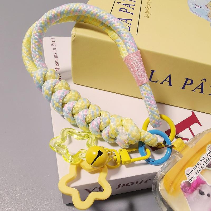 Mobile Phone Lanyard, Wrist Lanyard,  Ins Style, Two Strand Weaving, Sturdy and Durable, Outdoor Hiking Hand Rope, Male and Female Anti Loss