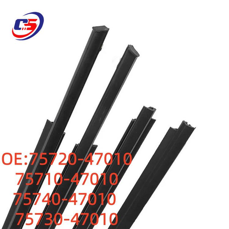 Äußere Fensterdichtungsleiste 75720-47010 für Toyota Prius 2004-2009