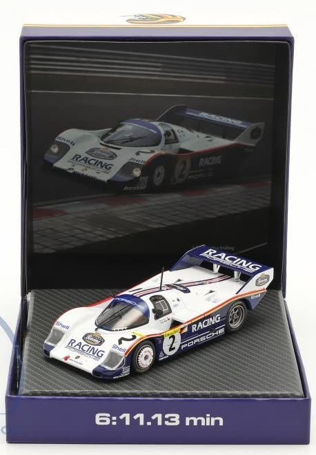 WERK83 1/43 Scale Diecast Model Car: Porsche 956K Team Rothmans Nürburgring 1000km Lap Record 1983 Stefan Bellof/Derek Bell [Parallel Import]
