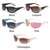 Occhiali da sole polarizzati trendy avvolgenti Design Protezione UV400 Occhiali da sole sportivi Tonalità Y2K per guidare pesca
