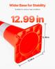 Safety Cones Traffic Cones 12 x 28" Orange Reflective Collars Road Cones