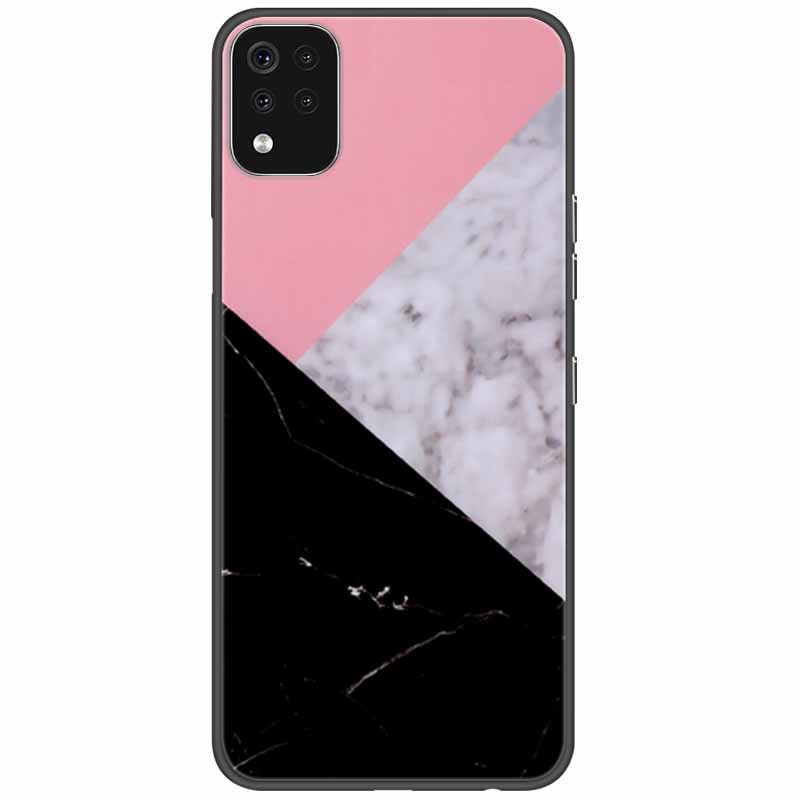 Phone Case For LG K42 K52 K62 Q52 Case Soft Painted Wolf Silicone Black Covers For LG K62 Cases K 42 Shockproof Funda for LGK52