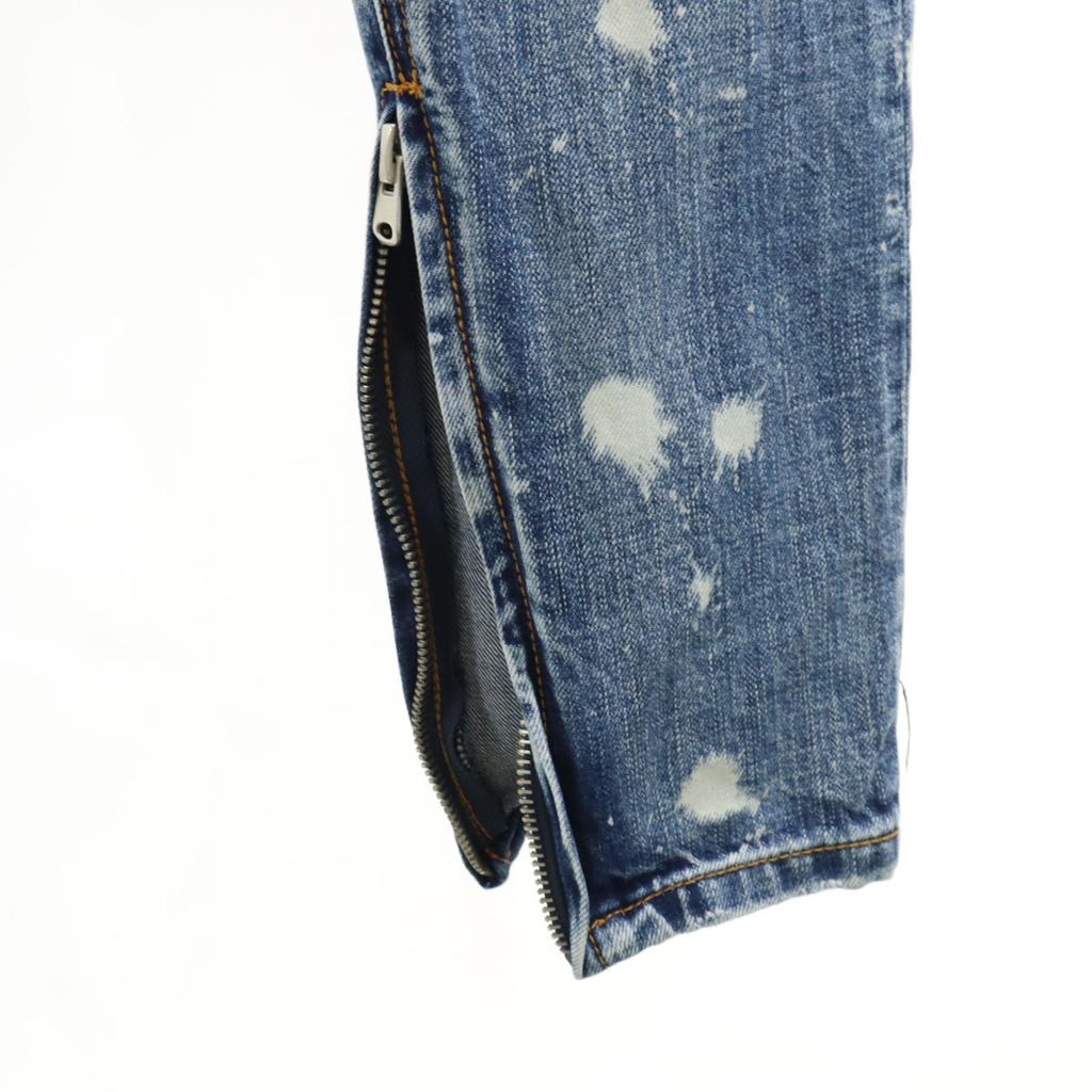 mnml bleaching Skinny denim pants w29 Button fly jeans Men's Used