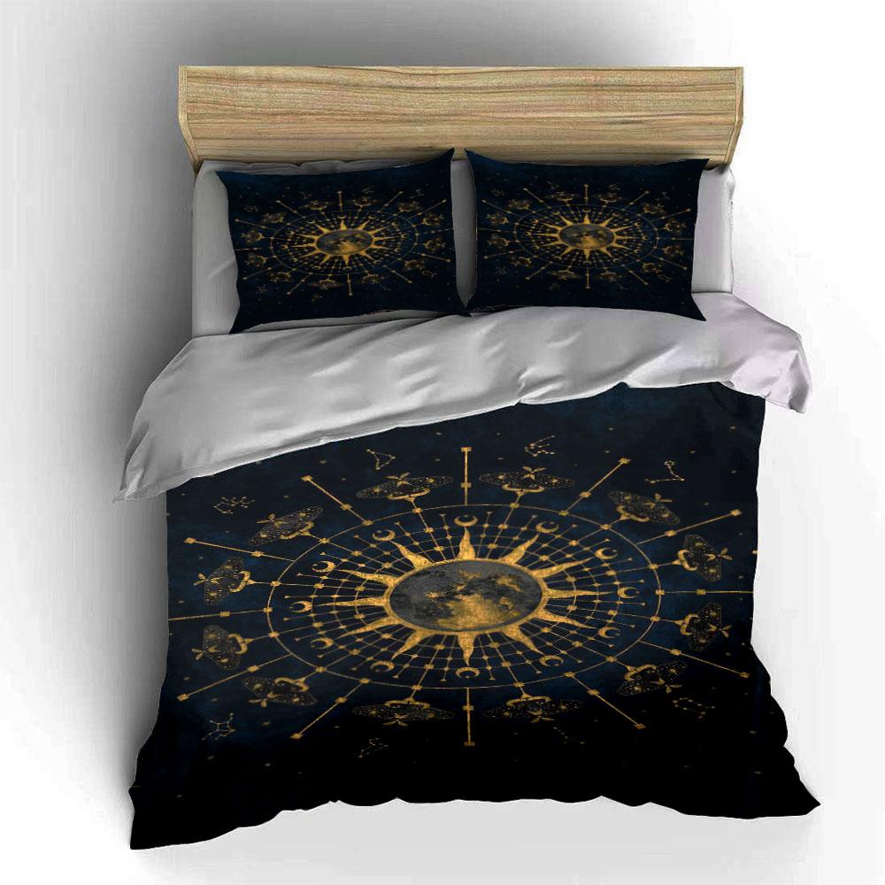 Zodiac symbols and constellations. Bedding sets Duvet cover sets Duvet covers Pillowcases(1*Duvet Cover 2*Pillowcases without duvet insert)