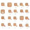 Plastic Cookie Molds Creative Biscuit Cutter Mothers' Day Theme Cookie Molds Bakings Tool Suitable for Mothers' Day