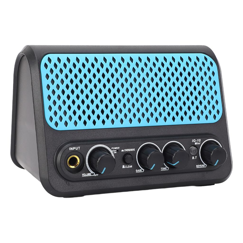 Mini Guitar Amplifier Bluetooth 5.0 Double Channel Small Electric Guitar Amplifier
