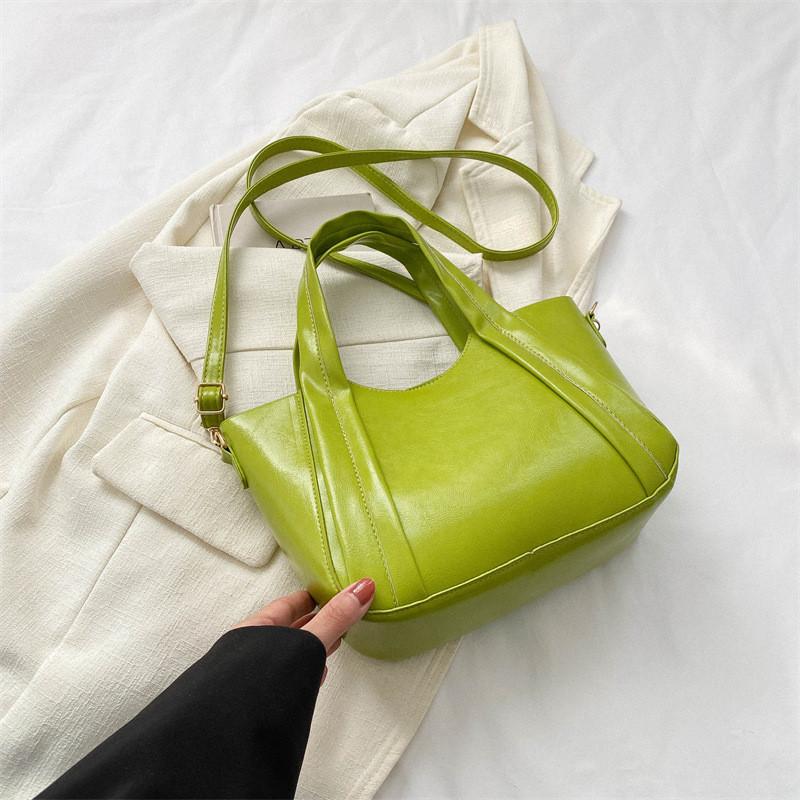 Fashionable Large Capacity Bucket Bag For Women In Trendy Street Style Pu Material