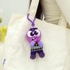 Out Inside Keychain Cute Cartoon Girl Schoolbag Decorated Plush Doll Pendant