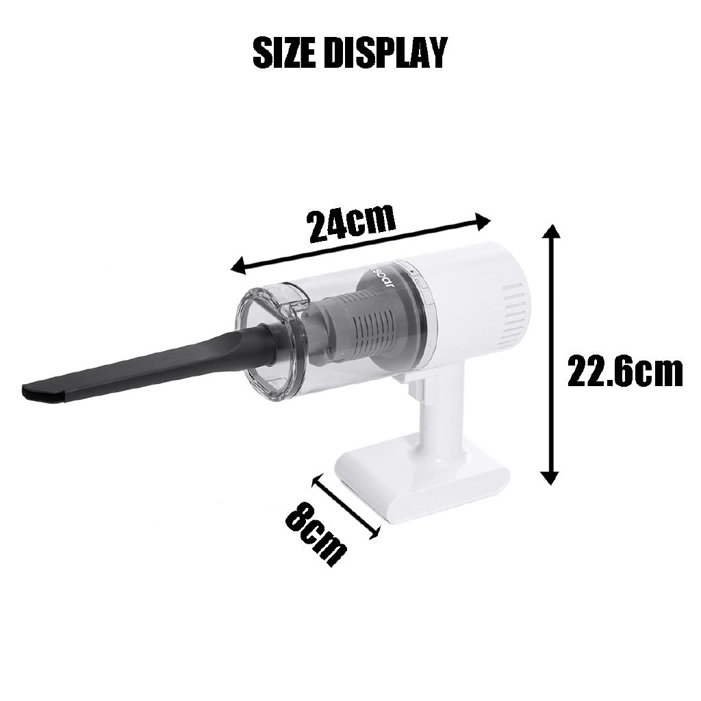 Portable Mini Car Auto Home 9000Pa 120W Cordless Wireless Handheld Vacuum Cleaner Home Floor New
