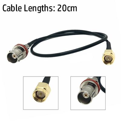 SMA Male To BNC Female Connector RG174 Adapter Antenna Signal Cable